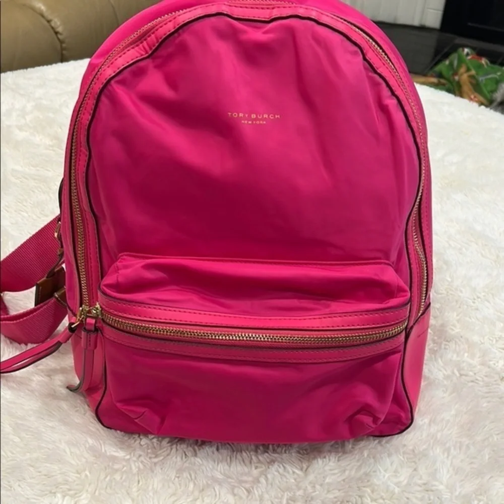 Tory Burch Fuchsia Backpack